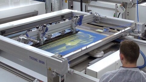 Applications machines de sérigraphie