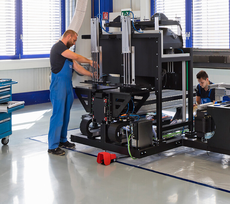Special machine construction