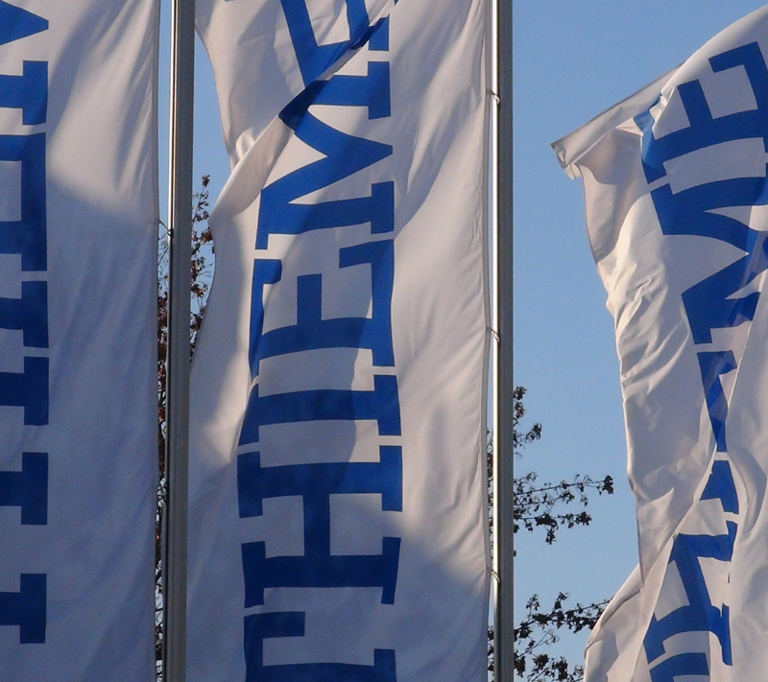 Thieme company flags